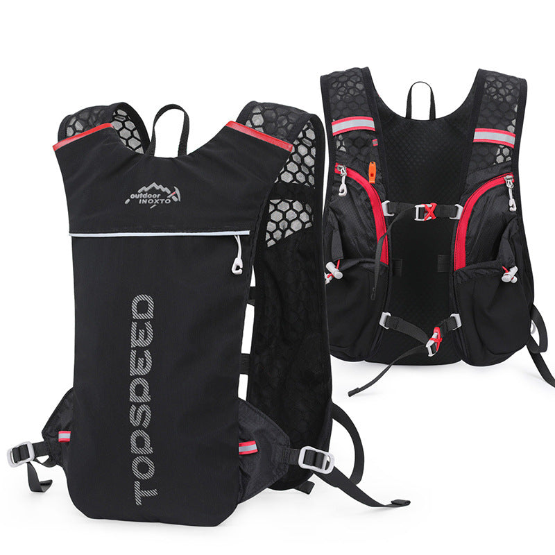 Running bag 5L riding backpack outdoor water bag backpack riding sports bag male and female cross-country running bag