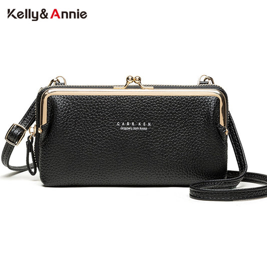 Small Crossbody Matte Leather Shoulder Handbag/clutch