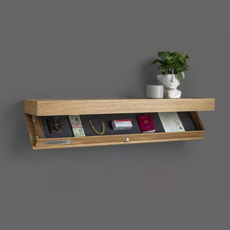 Hidden Shelf - Wall-Mounted with Secret Compartment