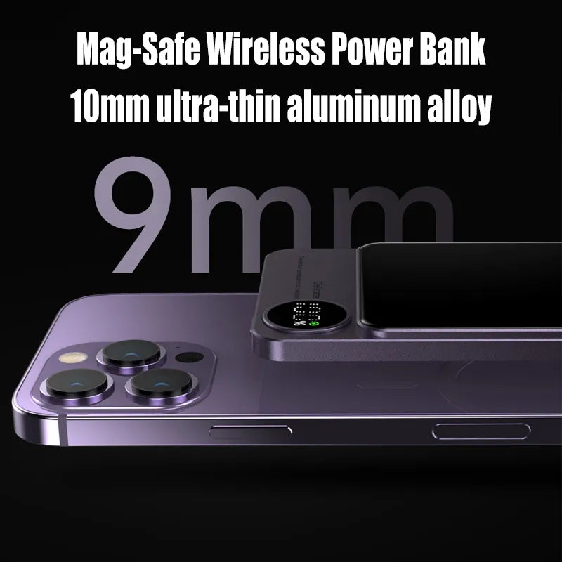 10000mAh Macsafe Magnetic Power Bank Fast Charging