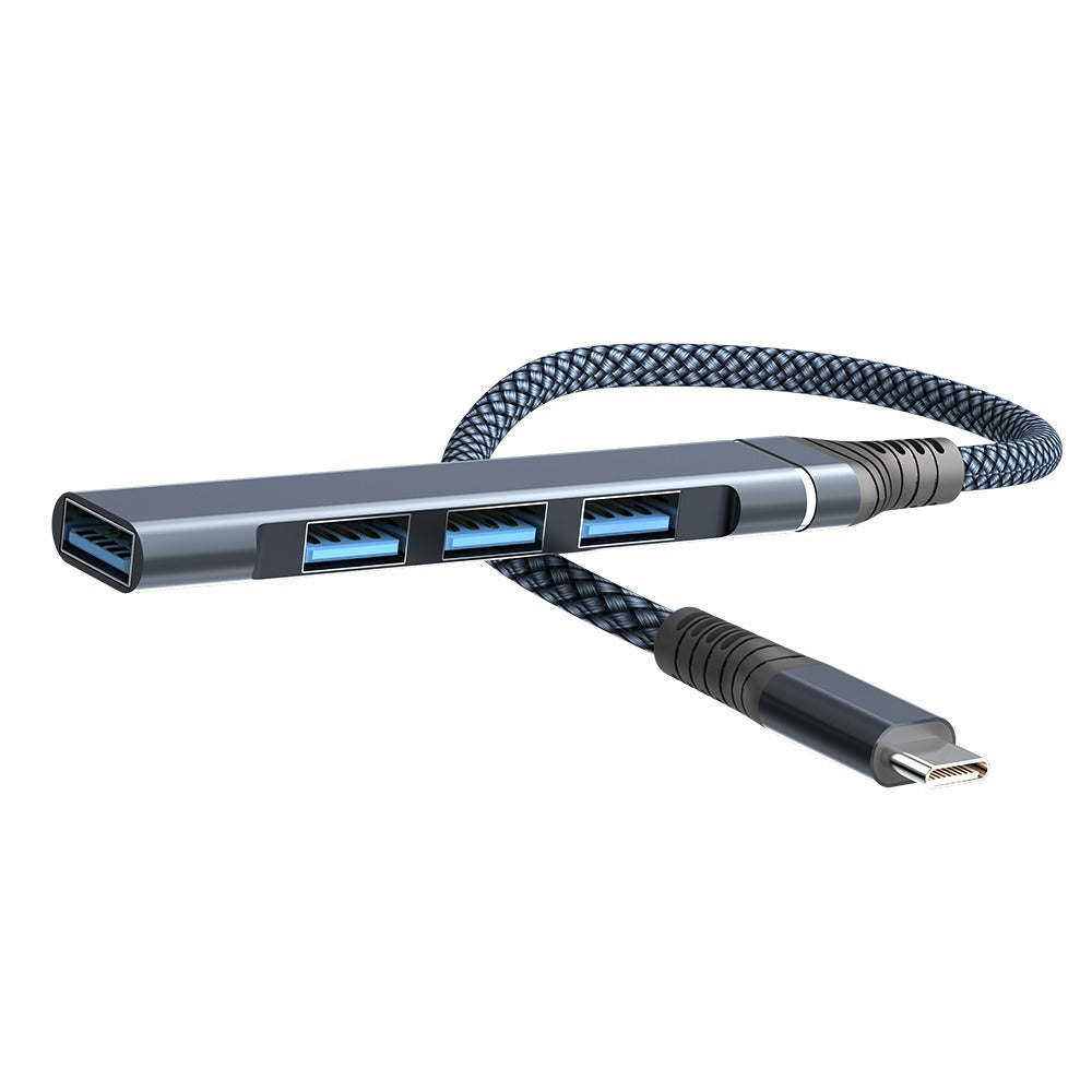 USB 3.0 docking station, laptop converter, one to four splitter, USB 3.0 hub docking station