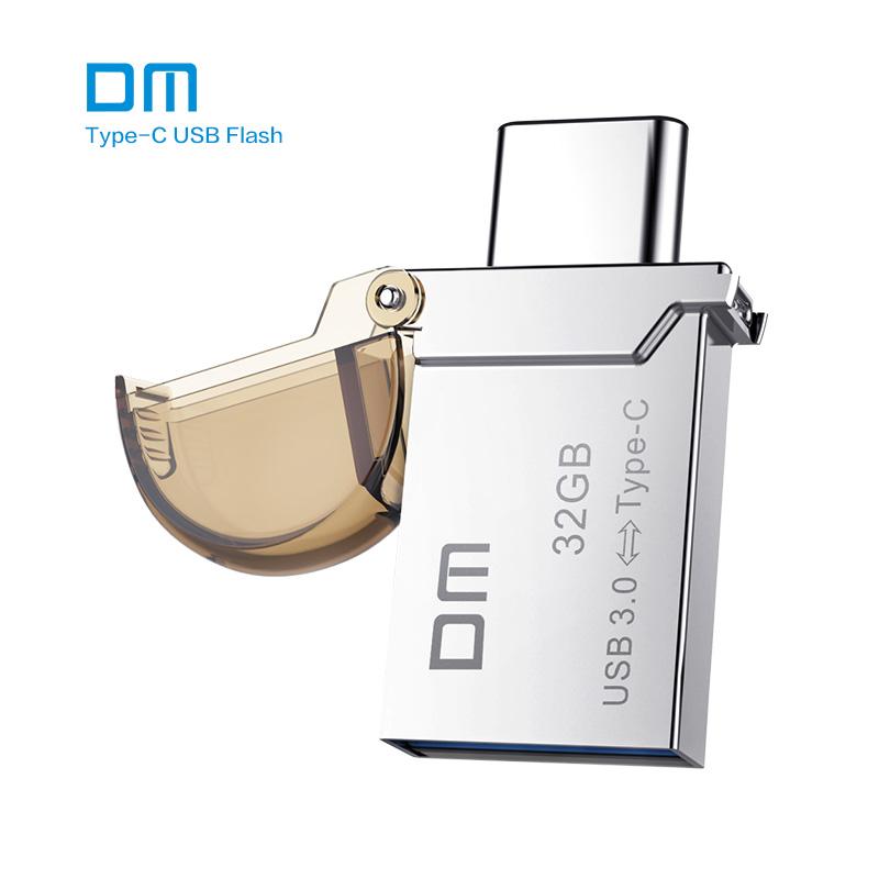 DM PD019 16GB 32GB 64GB Type-C OTG USB 3.0 Flash Drive Pen Drive Smart Phone Memory MINI Usb Stick