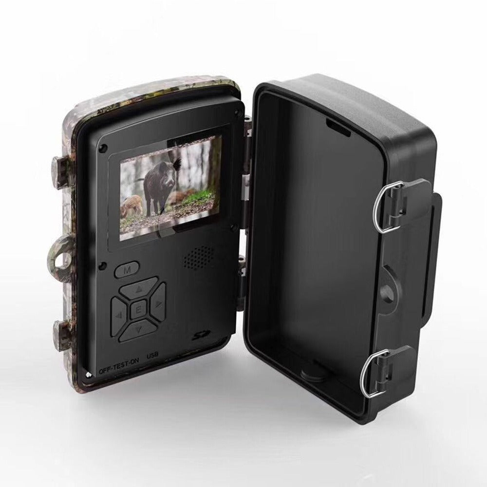 high-definition outdoor monitoring trail camera with night-vision