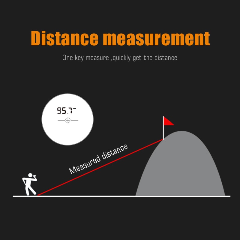 Golf Laser Rangefinder 600 Meters