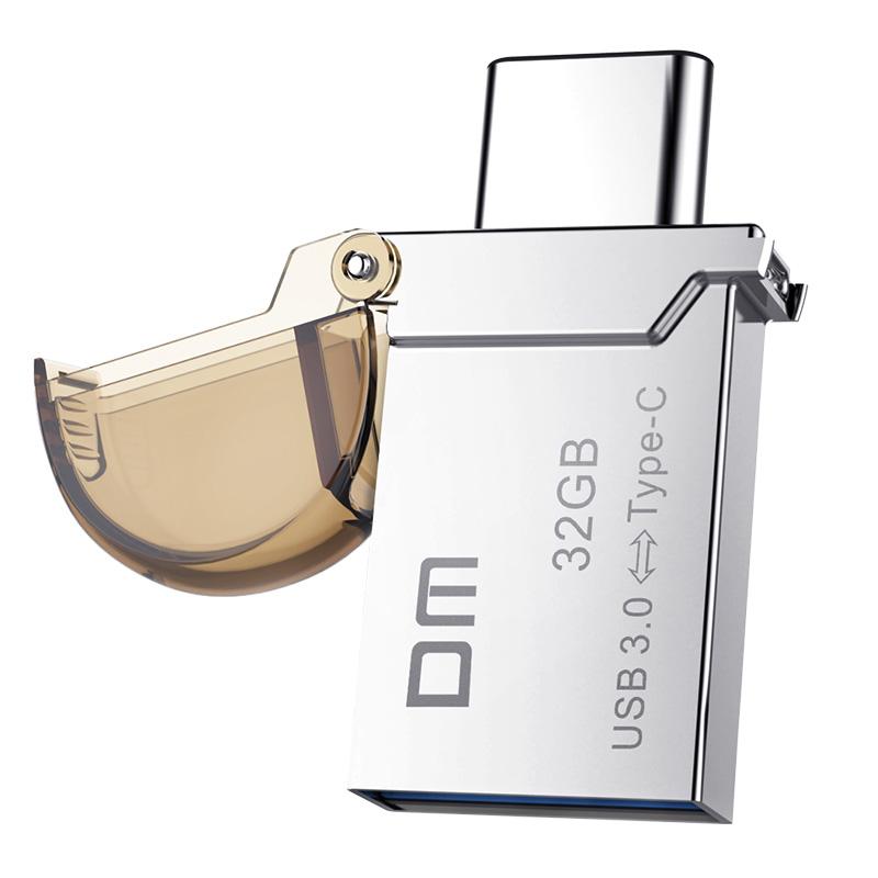 DM PD019 16GB 32GB 64GB Type-C OTG USB 3.0 Flash Drive Pen Drive Smart Phone Memory MINI Usb Stick