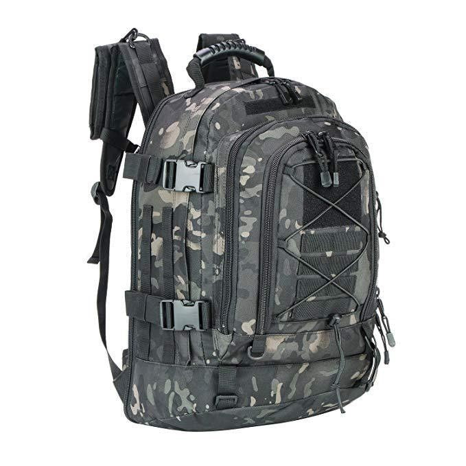 65L Men's Outdoor Tactical Backpack: large - capacity, ideal for hiking, camping, and travel. A military - style rucksack