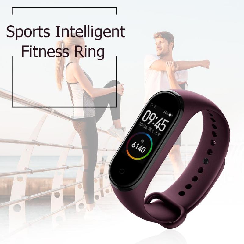 Xiaomi Mi 4 5ATM Heart Rate Smart Wristband (Wine Red)