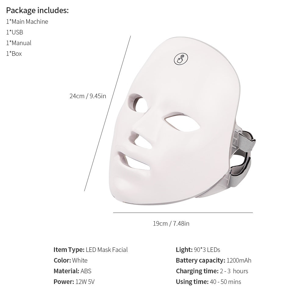 LED Rechargeable Manual Mask