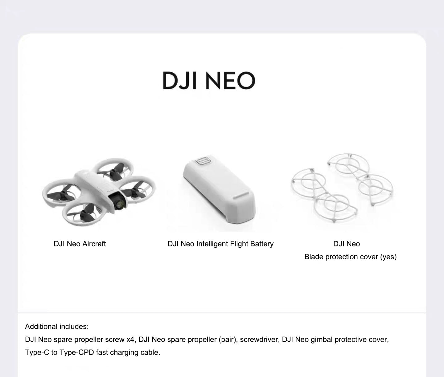 DJI Neo 4K AI intelligent tracking drone