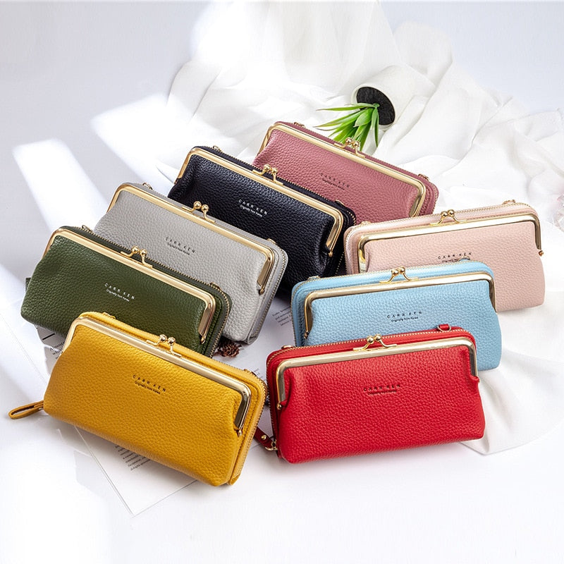 Small Crossbody Matte Leather Shoulder Handbag/clutch