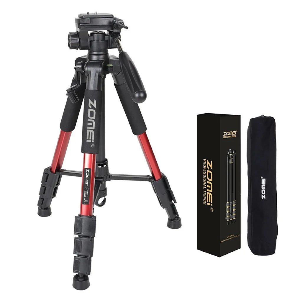 Professional Portable Travel Aluminum Camera Tripod